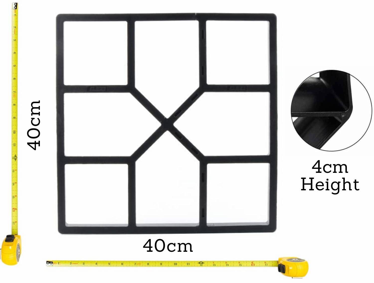 buy square concrete path molds online