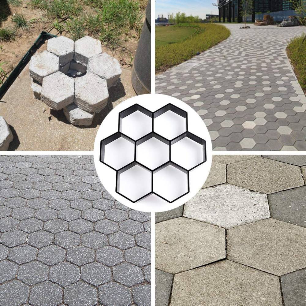 buy hexagon shape-concrete mold