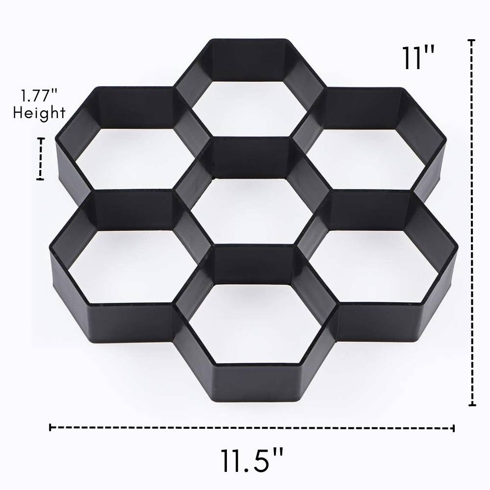 buy hexagon shape path garden mold USA