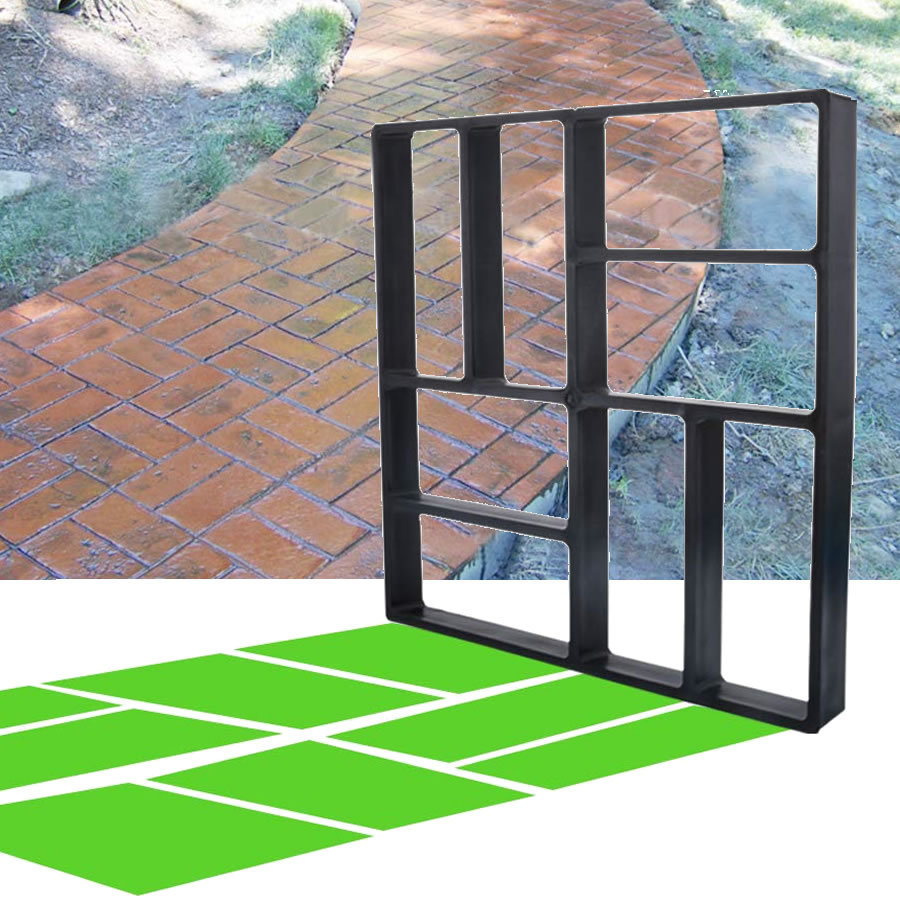 * Reusable Concrete Molds - Stepping Stones, Walkways, Paved Areas